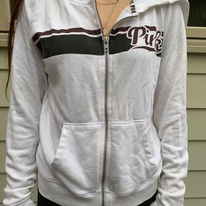 Victoria’s Secret Pink zip up sweater